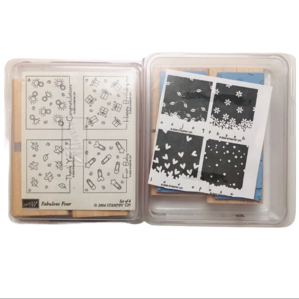 Stampin' Up Stamp Sets Lot of 2